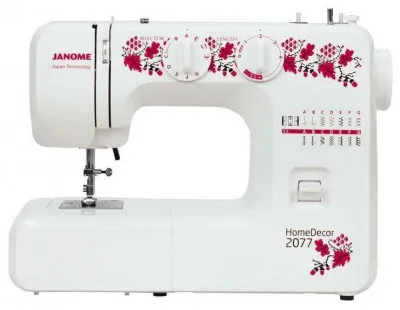 Швейная машина Janome HomeDecor 2077 | Швейных операций 15