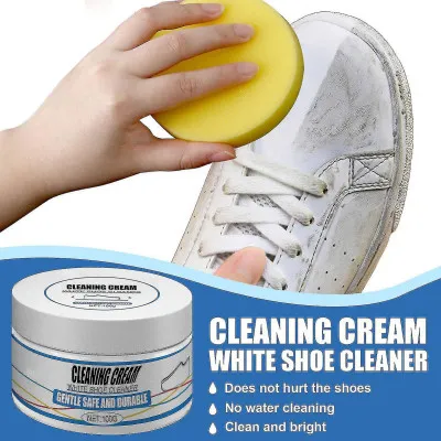 Крем для очистки обуви White shoe cleaner