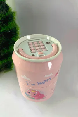 Детская электронная копилка-сейф с кодовым замком a008 SHK Gift розовый