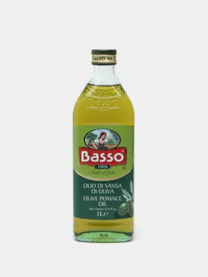 Масло оливковое Basso Olio Di Sansa, 1л