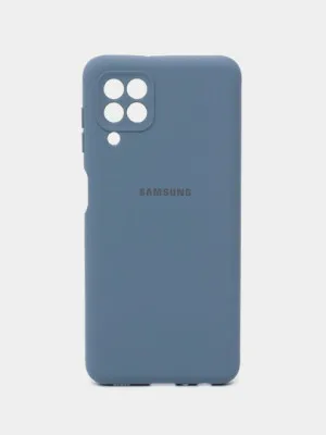 Чехол силиконовый для Samsung, синий
