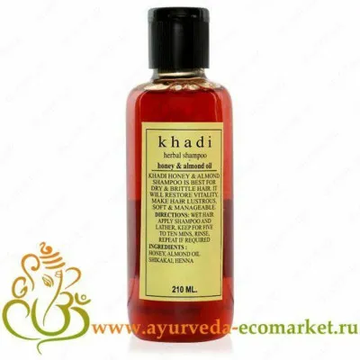 Шампунь для волос Khadi Honey Almond
