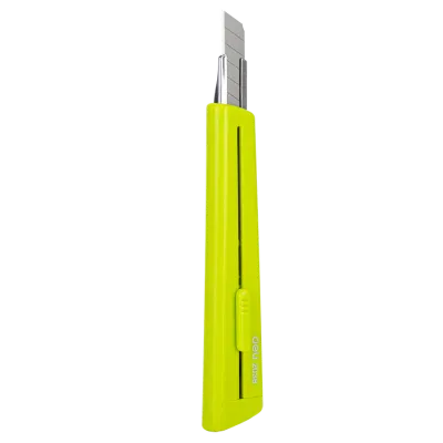 Нож канцелярский 9 мм (зеленый) 2038 Deli