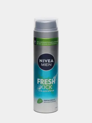Гель для бритья Nivea Men Fresh Kick, 200 мл - 3