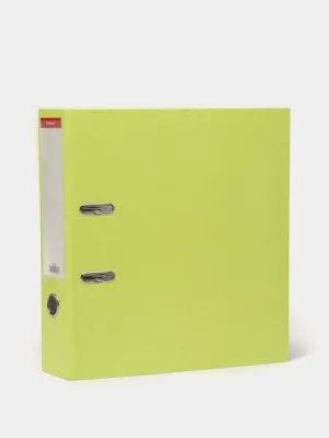 Папка-регистратор с арочным механизмом ErichKrause, Neon, А4, 70 мм, желтый