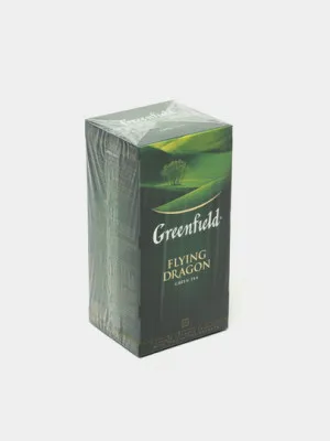 Чай зелёный Greenfield Flying dragon, 2 г, 25 пакетиков