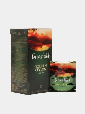 Чай чёрный Greenfield Golden ceylon, 2 гр, 25 шт