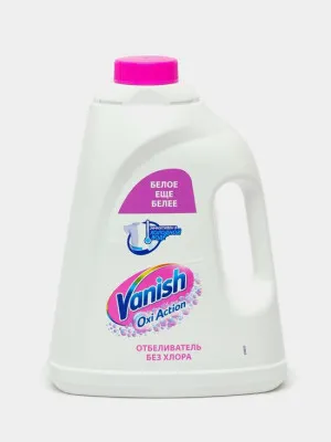 Жидкий пятновыводитель для белых тканей Vanish Oxi Action , 2 л