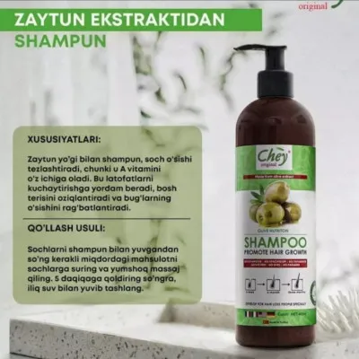 Zaytun moyi Chey shampuni