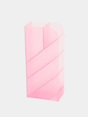 Подставка для ручек Deli 8932, розовая  