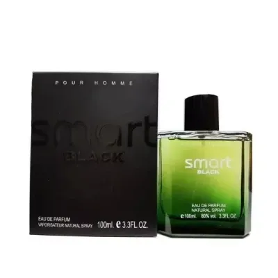Eau de Parfum Smart Black Fragrance World, erkaklar uchun, 100 ml