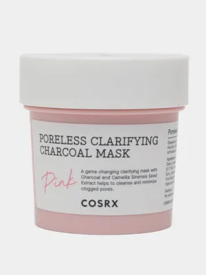 Глиняная очищающая маска с углем и каолином Cosrx Poreless Clarifying Charcoal Mask, 110 гр