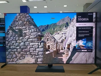 Телевизор Samsung 55" 4K QLED Smart TV Wi-Fi