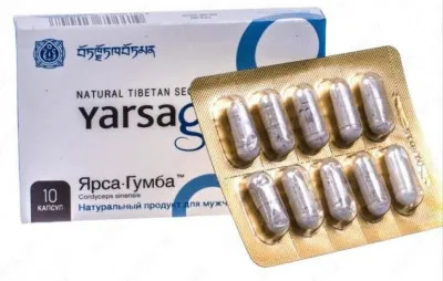 Potentsial uchun Yarsagumba tabletkalari