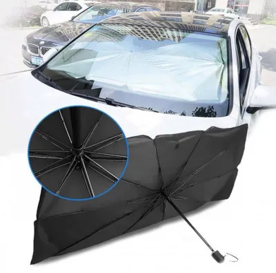 Солнцезащитная шторка зонт автомобильный на лобовое стекло