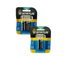 Батарейки STATUS AAA LR-03 в картонной упаковке 4 шт, упак