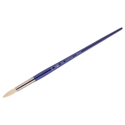 Кисть художественная, синтетика упругая, Гамма "Манеж", круглая, длинная ручка №20