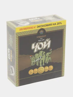 Зеленый чай Toshkent, в пакетиках, 1.5 гр * 100
