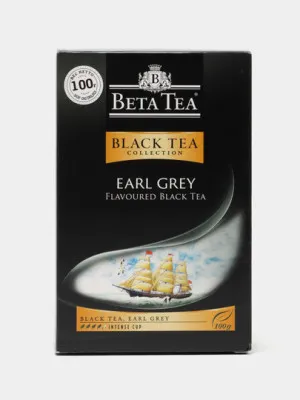Чёрный чай Beta Tea Earl grey, 100 гр