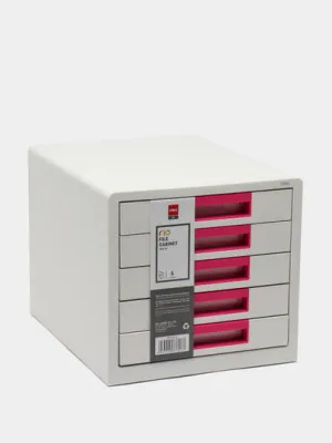 Файл-кабинет Deli EZ01043, розовый
