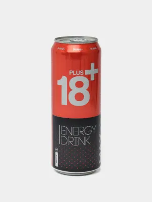 Энергетический напиток 18+ Plus, 450 мл
