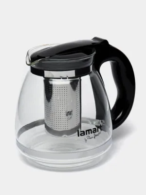 Стеклянный заварочный чайник Lamart LT7027, 1.5 л