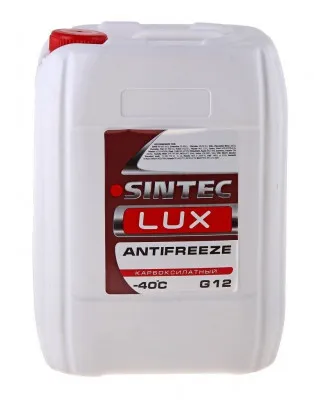 Антифриз SINTEC LUX -45 G12 10кг