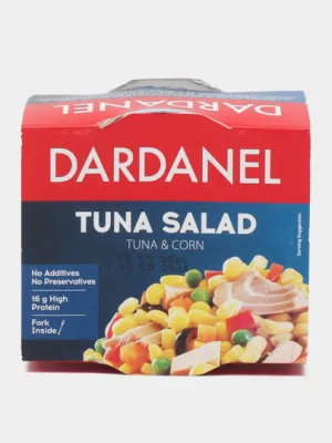 Салат с тунцом Dardanel кукурузный 185гр