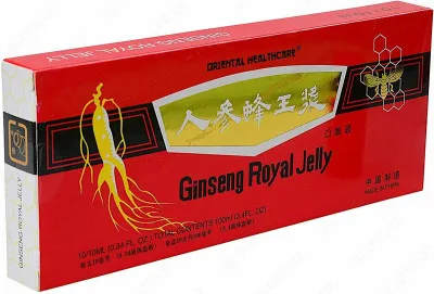 Ginseng Royal Jelly ginseng bilan Qirollik jeli iksiri