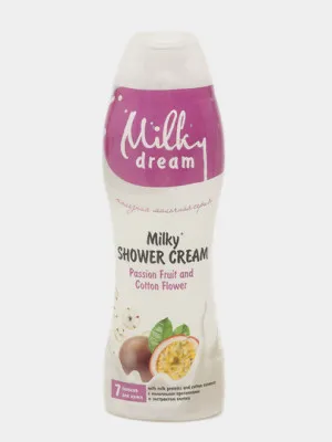 Milky Dream" Крем-гель для душа "Маракуйя и цветы хлопка" 500 мл