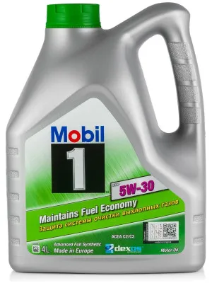 Синтетическое моторное масло MOBIL 1 ESP FORM 5W30
