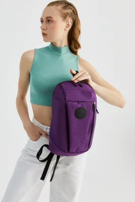 Рюкзак унисекс Di Polo apba0129 фиолетовый