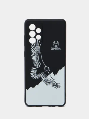 Чехол пластиковый "Орел Узбекистана" для Samsung
