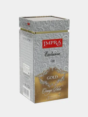 Чай чёрный Impra Exclusive Gold Orange Pekoe, 200 г
