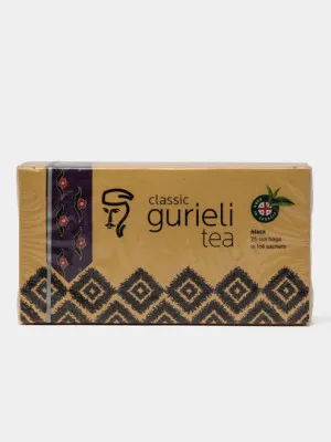 Классический черный чай Гуриели, в пакетиках, 25 шт, 50 гр