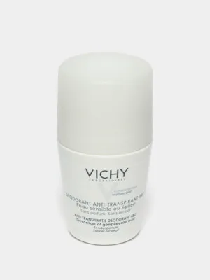Шариковый дезодорант Vichy, для чувствительной кожи, 50 мл