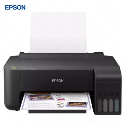 Струйный принтер Epson L1110, цветной, A4, USB, черный