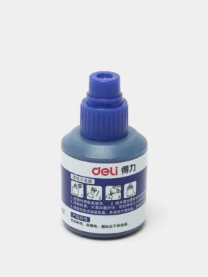 Чернила для маркера Deli ES630 WB 004, синие
