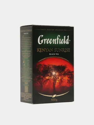 Чёрный чай Greenfield Kenyan Sunrise, 100 г