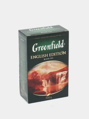Чай чёрный Greenfield English Edition, 100 гр