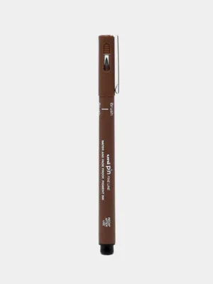 Ручка фетровая Uniball, коричневая
