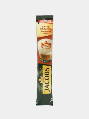 Кофе растворимый Jacobs Latte Caramel, 17 гр