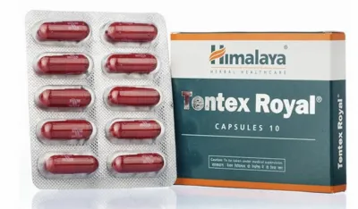 Таблетки для мужчин Tentex Royal Himalaya 10 капсул