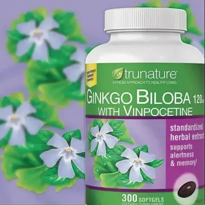 БАД для мозга и памяти Ginkgo Biloba Trunature (300 капсул)