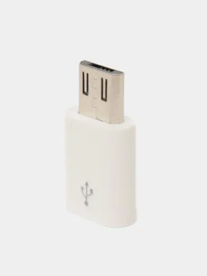 Адаптер переходник с USB Type - C  на micro USB