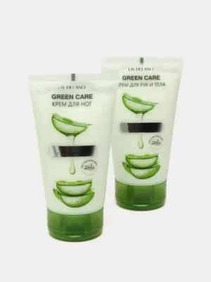 Подарочный набор Green Care, крем для ног + крем для рук и тела