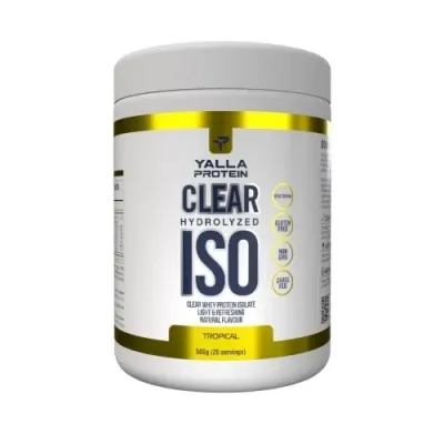 Протеин Yalla Protein, Clear Hydrolyzed ISO (Tropical) 500g, 20 servings