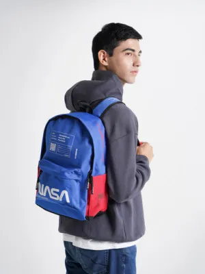Рюкзак Berlingo Casual "NASA Blue", 1 отделение, 3 кармана