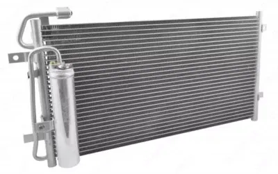 Lada Prira 2170 avtomobili uchun alyuminiy konditsioner radiatori (qabul qilgich bilan, konditsioner H bilan)