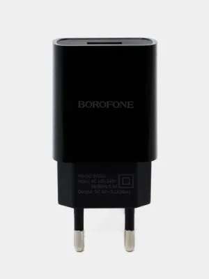 Сетевое зарядное устройство Borofone BA20A, 1xUSB, до 2.1А